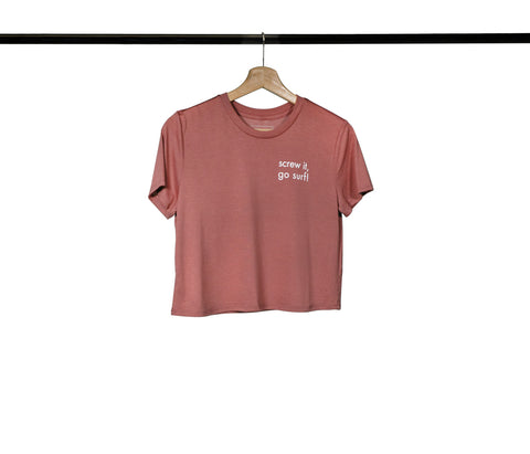 Women's Screw It, Go Surf T-Shirt