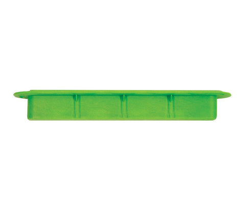 3/4" Lime Green ILT Fin Box
