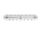8" White 1-Shot Fin Box
